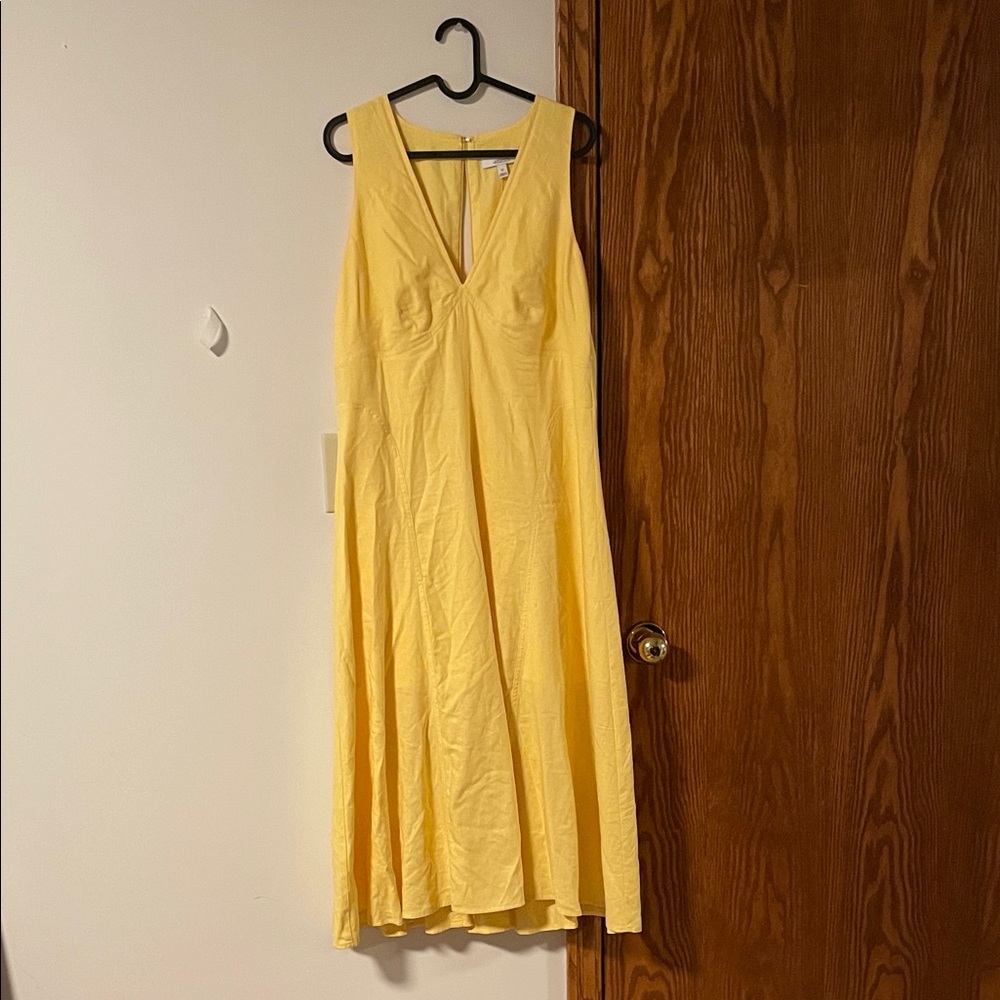 Banana Republic Sunny Yellow Maxi Dress